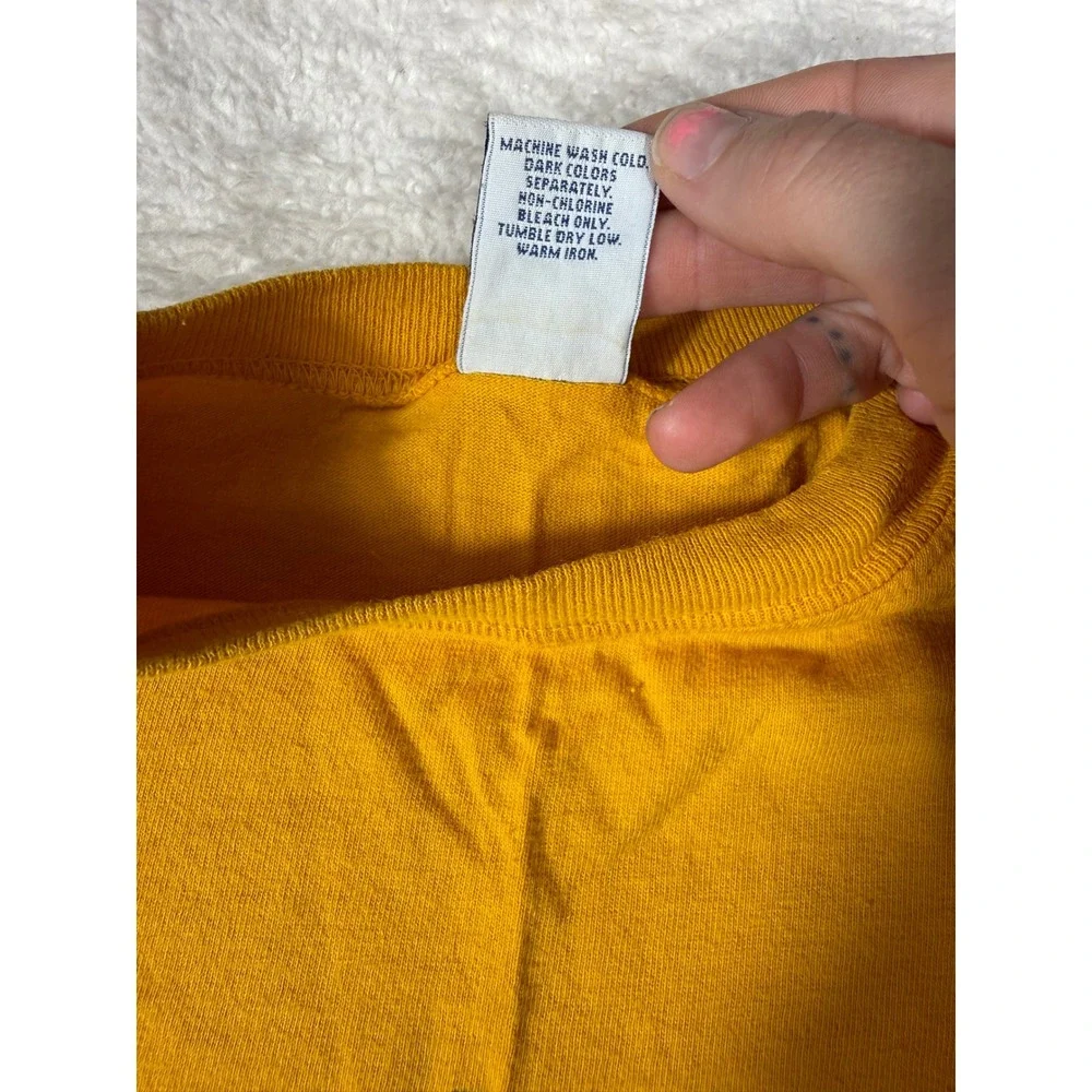 Old Navy‎ Graphic T-Shirt Kids Medium Gold All-State Basketball Varsity Tee